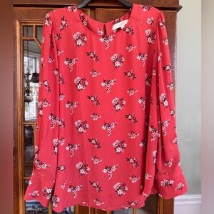 LOFT Floral Blouse - NWOT